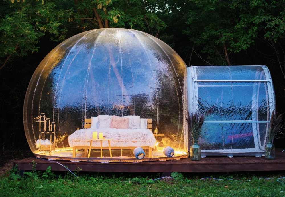 clear bubble house tent